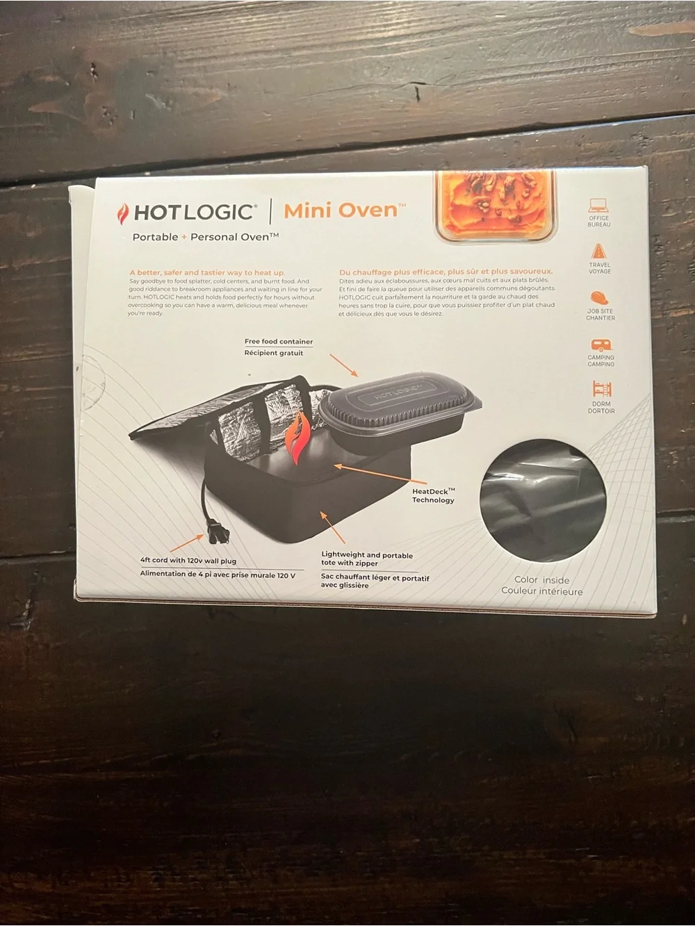 Hotlogic Mini Oven Portable Personal Oven - Black (New)
